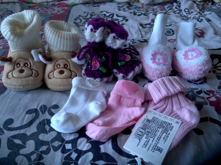 наши первые покупочки