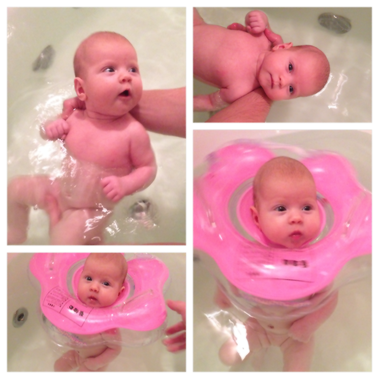 Как мы подросли! Фоторепортаж 2-го месяца жизни!