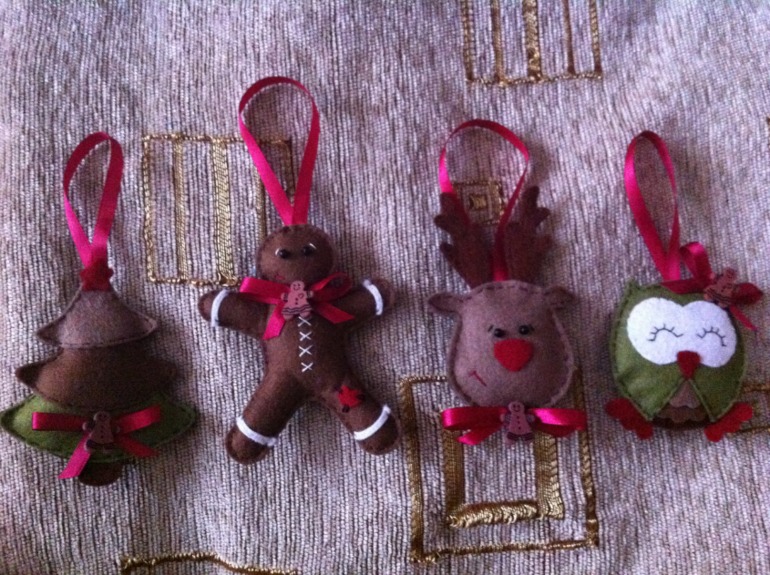 Новогодний наборчик на елочку "Имбирный"