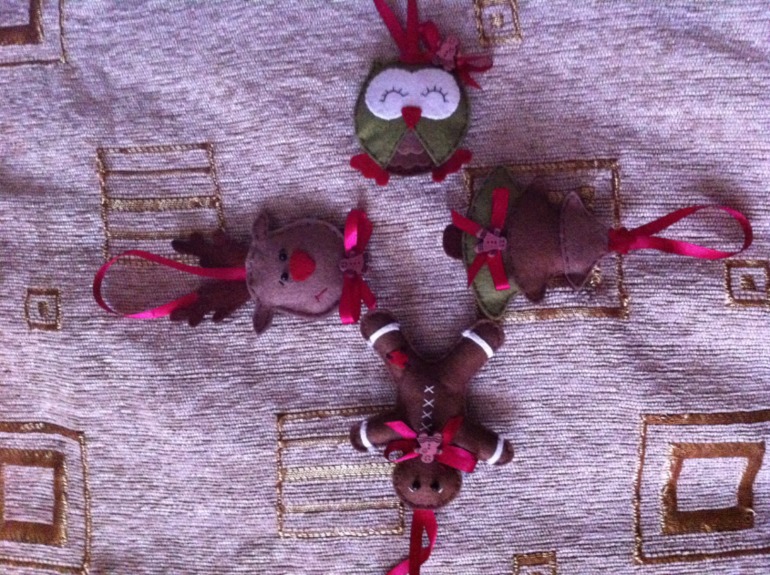 Новогодний наборчик на елочку "Имбирный"