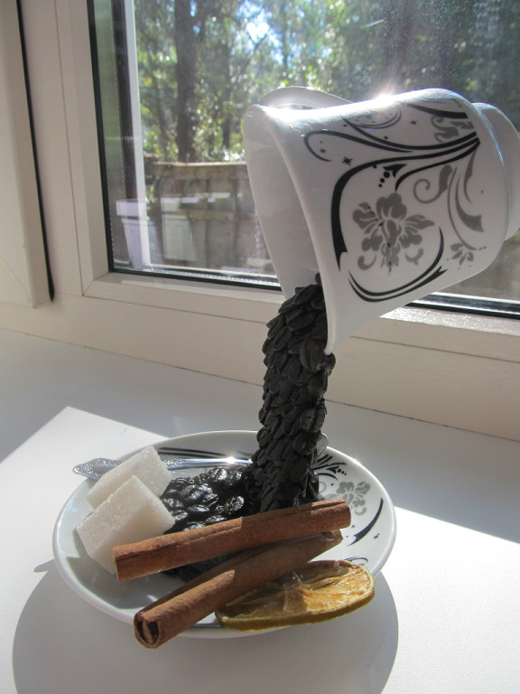 топиарии, летающие кружки