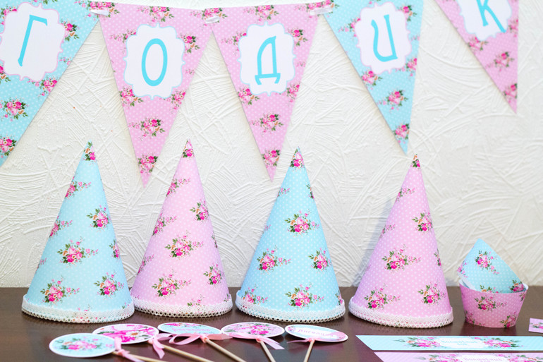 Нежный набор в стиле Шебби