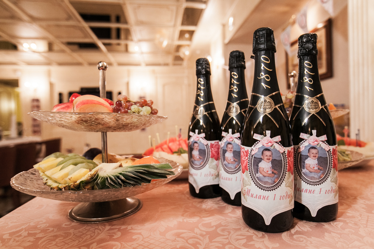 Делала оформление праздника в электронном виде для Миланы!