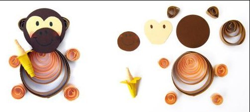 Квиллинг: веселый зоопарк