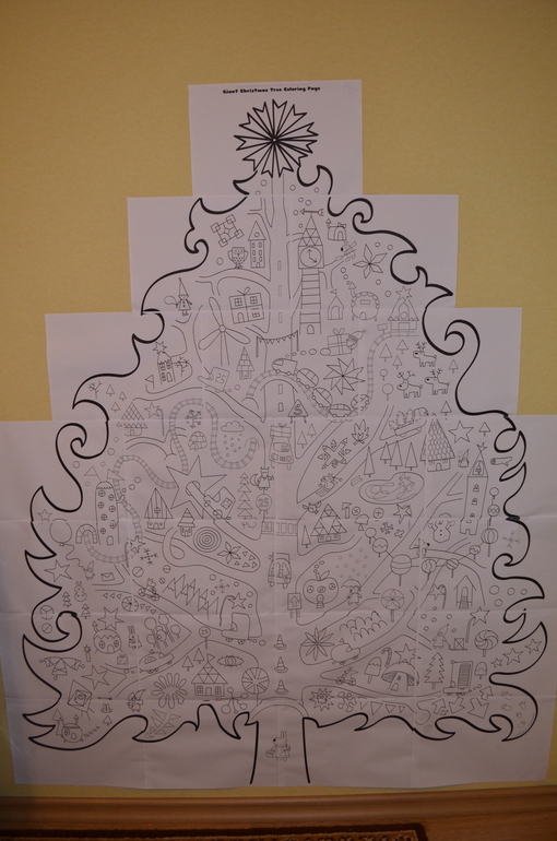 Предновогодние занимашки. Елки-иголки