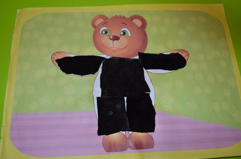 Предновогодние занимашки. Мишка