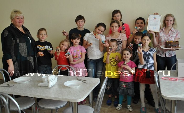 Благотвортиельный мастер-класс для детей центра реабилитации "Горизонт"