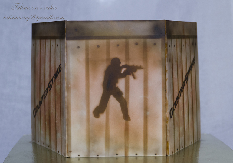 Торт "Counter strike"