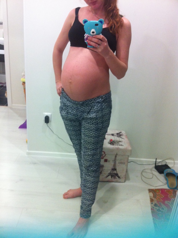 Завтра 33 недели (фото пуз в 20 и 33 недели)