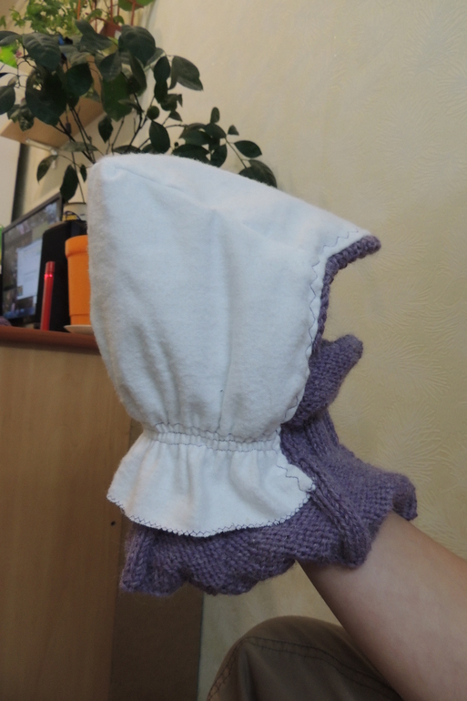 Шапка-шлем...