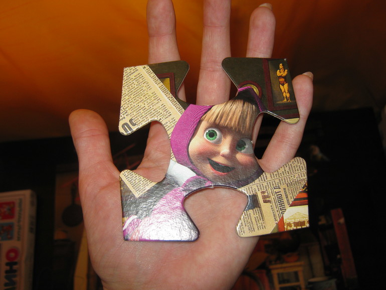 Отчётик про наши пазлы