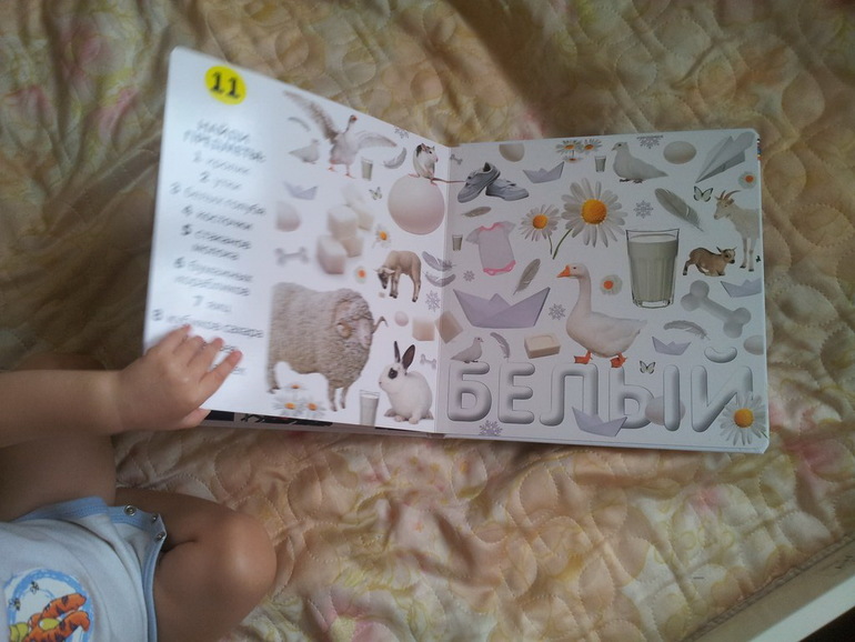 Купила на днях для мелкой пару книжек. Она писщит от удовольствия!!!