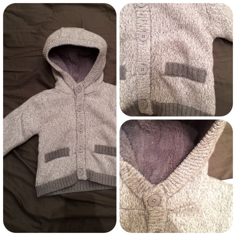 Пришла последняя посылка с приданым - одежда для сыночка)