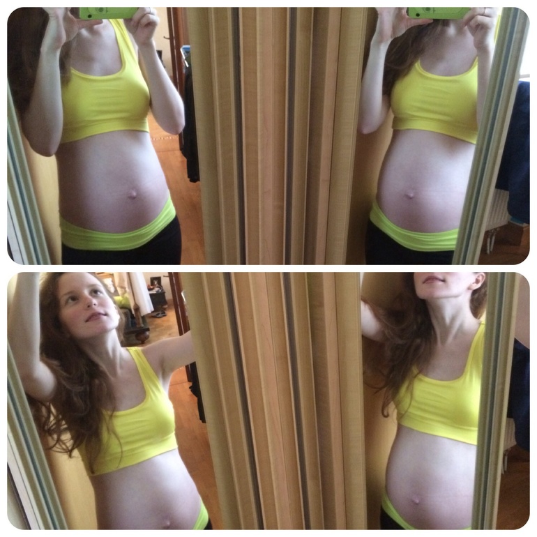 Начало 30й недели - пузик)