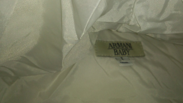 Пуховый конверт Armani
