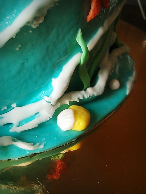 Шестой мастичный. Море, песок, пальма! Девочки, покритикуйте, пожалуйста!