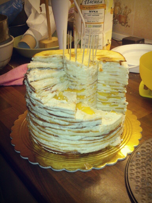 МК по такой вот форме тортика:-)