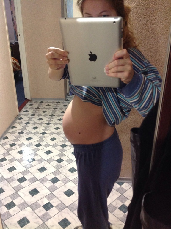 Я балдю от своего пузеня!