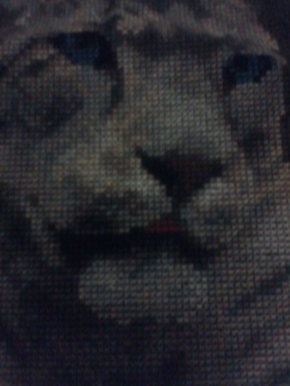 Мой процесс вышивки