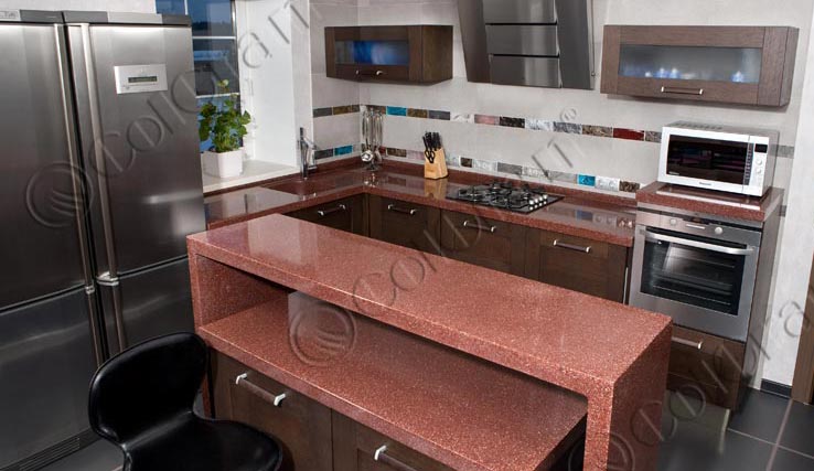 Столешницы из искусственного камня Colgran по Новогодним ценам!