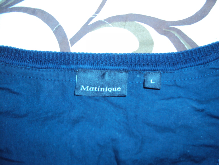 полувер датского брэнда Matinique