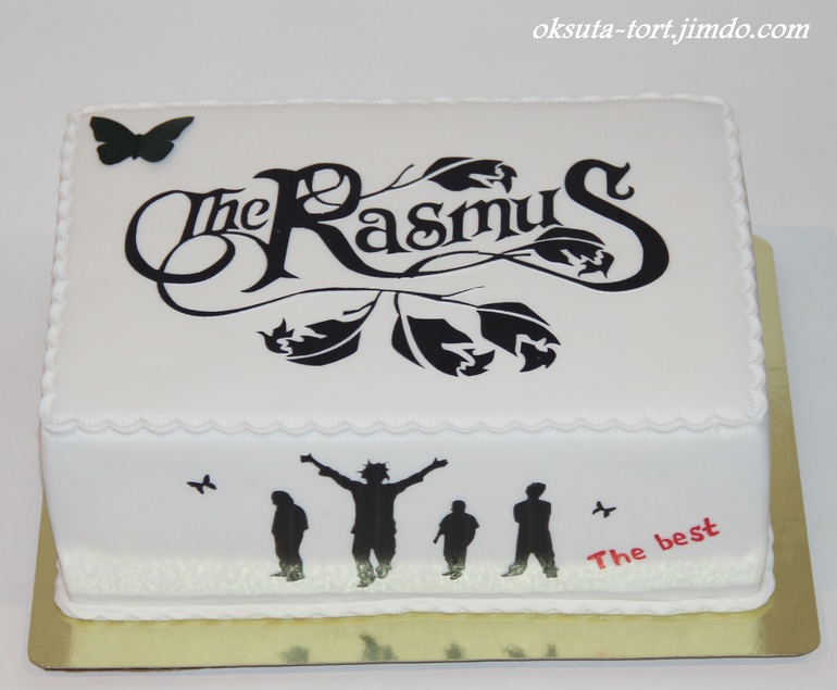 Торт для финской рок-группы "The Rasmus"