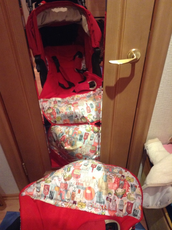 Конверт в коляску. Хваст.