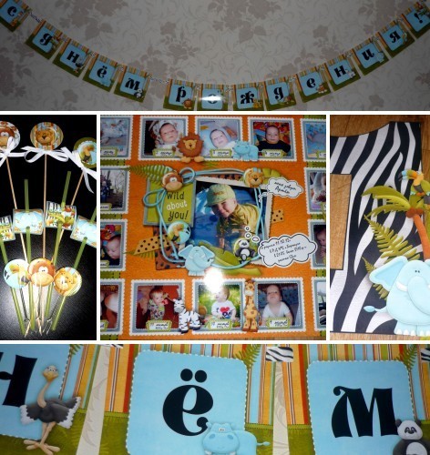 наборчик Zoo готовый(фото) ,принимаю заказы на оформление годовасия !!!!