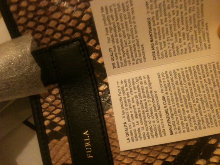 НОВАЯ оригинальная сумка Furla Divide!