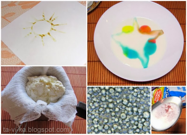 Занятие в Клубе почемучек "Почему молоко белое?"