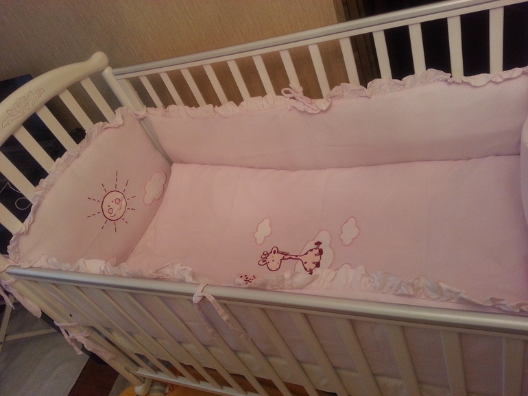 Комплект piccolino 6 предметов в кроватку(м.Щелковское)