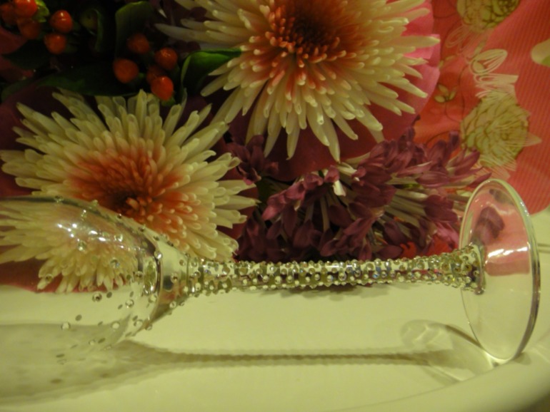 Вот еще бокальчики с кристаллами Swarovski