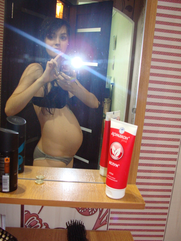 Наше пузико в 21 неделю и 1 день)