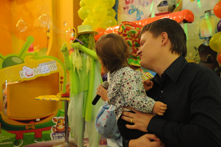 Детский праздник в ТЦ Домодедовский