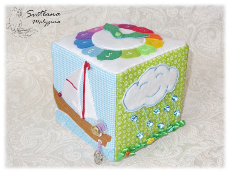 Развивающий кубик