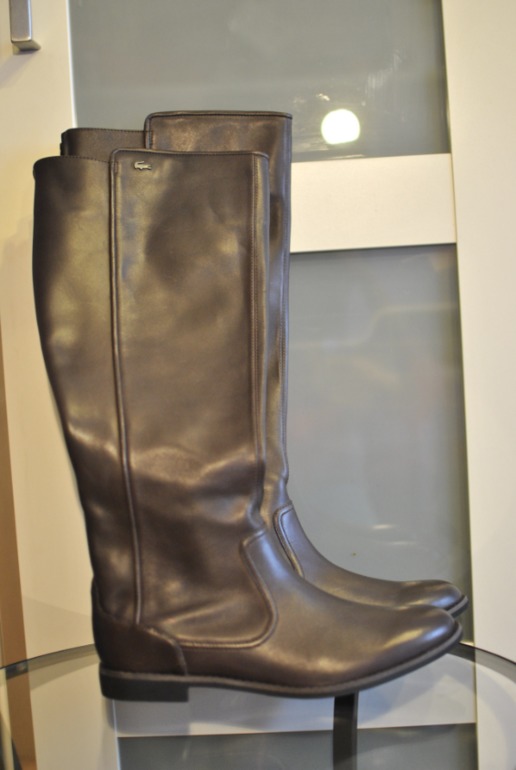 Новые осенние сапоги Lacoste