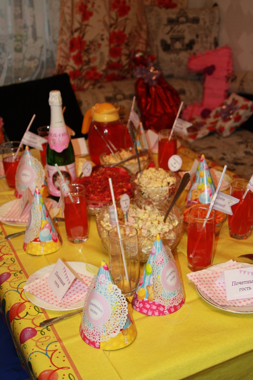 Первый день рождения дочки!