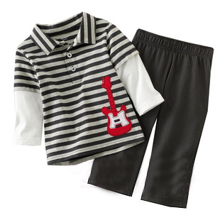 Jumping beans Лонгслив+брюки «Музыкант»