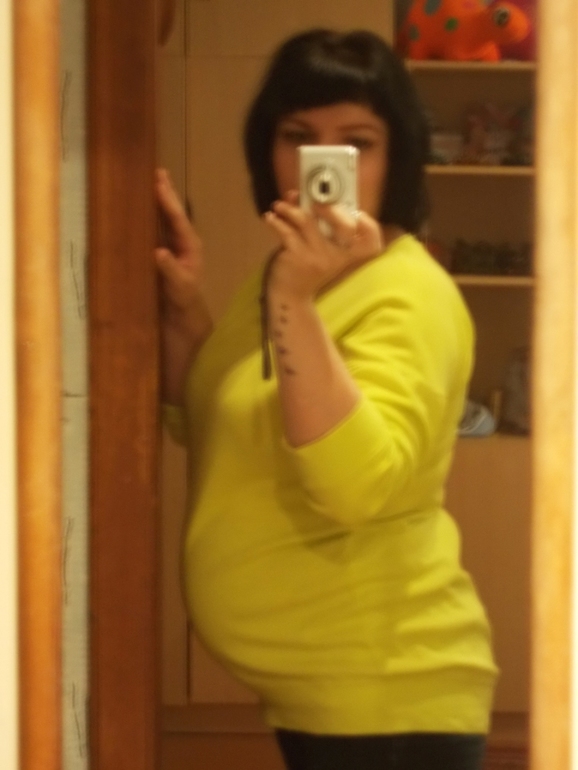 23-24 недельки...Мы все растем)