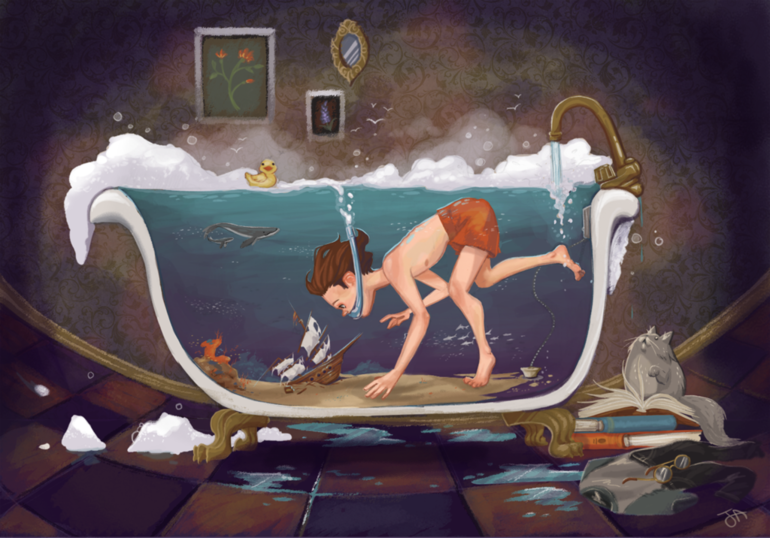 Детское воображение в картинках :)