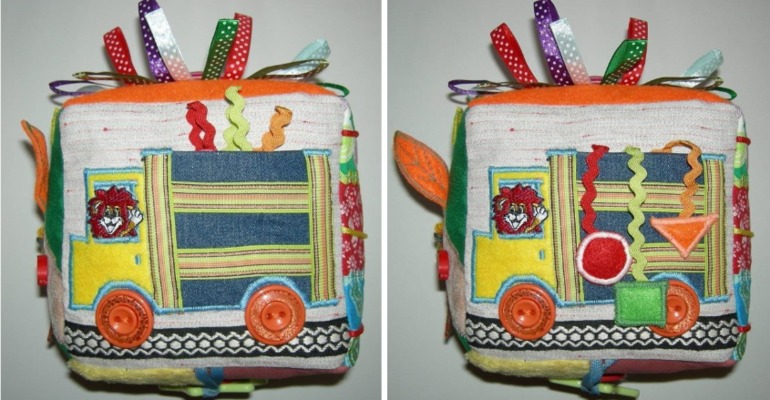 Развивающий кубик