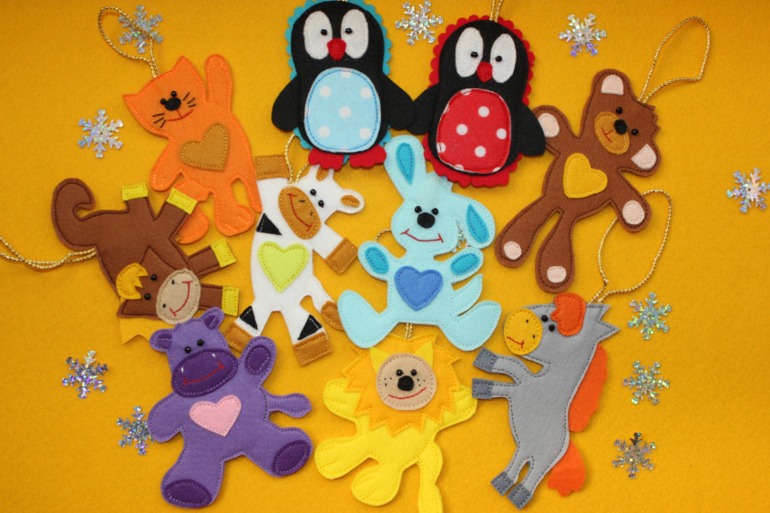 Игрушки на ёлку)