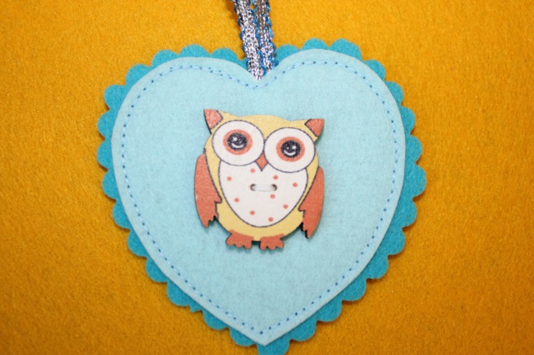 Сердечки на ёлочку.