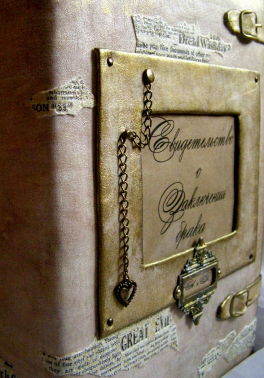 Папочка для свидетельства о браке