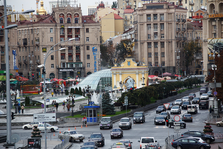 Киев. Первый день.