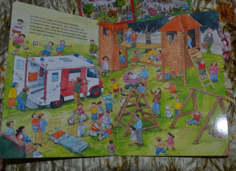 Wimmelbuch.Огромное количество фото