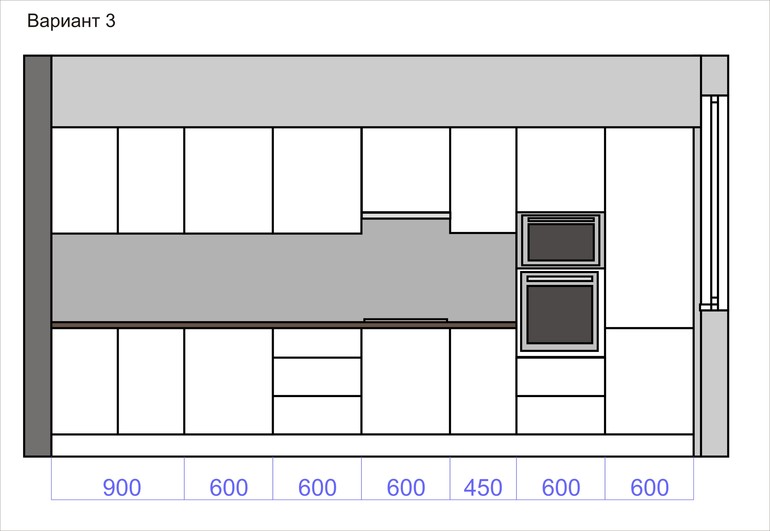 Какую выбрать конфигурацию кухни??!