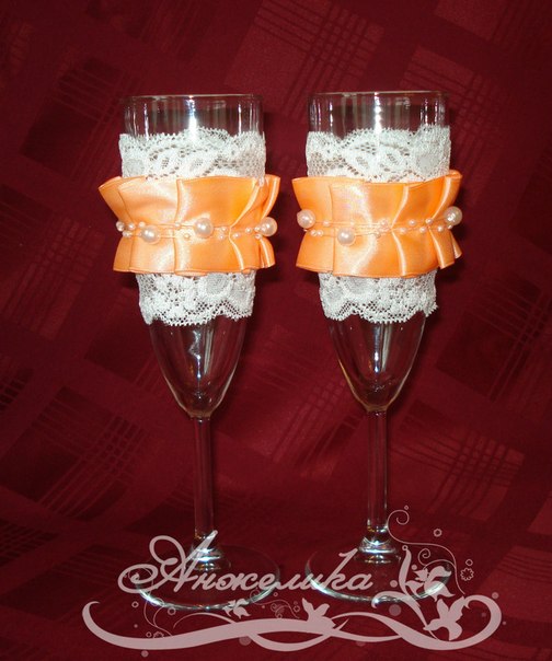 Бокалы на свадьбу