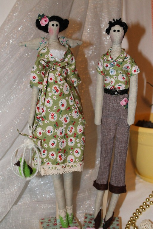 Хочу показать своих тильдочек)))