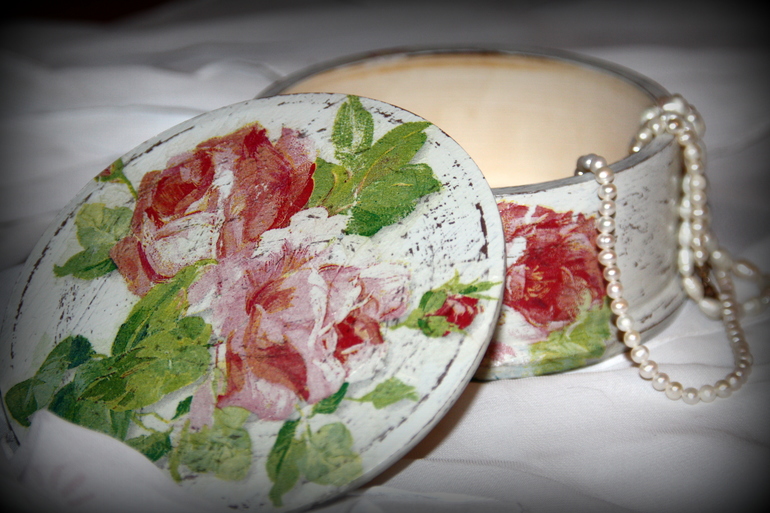 Первый опыт)) шкатулка